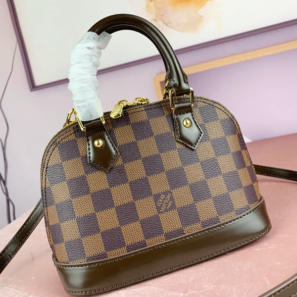 ルイヴィトンバッグ側面デザイン